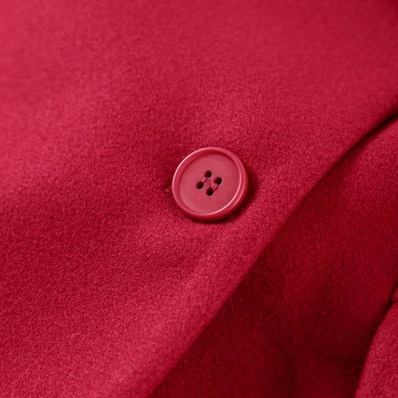 Office Blazer Women Casual Lapel Long Sleeve Single Breasted Shoulder Pads Femal - Picture 7 of 9